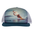 Chapeau De Camionneur Herb Thanks Radar - Bleu / Blanc