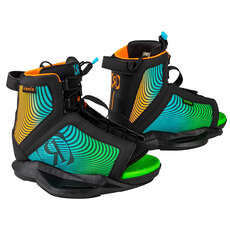 Botte De Wakeboard Vision Ronix Pour Garçon - Noir / Orange / Vert Botte De Wakeboard Vision Ronix Pour Garçon - Noir / Orange / Vert