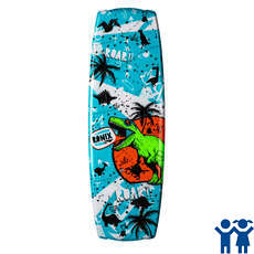 Planche De Bateau De La Vision Du Garçon Ronix Avec Glow 'n Dark - Dinosaure / Bleu