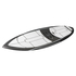 Skimmer Wakesurf Ronix Carbon Air Core 3 - Noir / Blanc