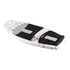 Superbe Sonic De L'espace Odyssey Powertail Wakesurf De Ronix Pour Enfants - Blanc / Orange