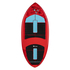 Écumoire Skakes Wakesurf Super Odyssey Space Sonia De Ronix Pour Enfants - Rouge / Menthe / Noir