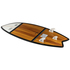 Wakesurf De Poisson Ronix Koal Classic - Érable / Blanc / Noir