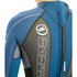 Combinaison De Plongée Alder Impact 3 / 2Mm Flatlock Backzip - Bleu - Ws21Mif