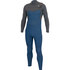 Combinaison De Plongée Alder Torch Fx 4 / 3Mm Gbs Chest-Zip - Bleu / Gris Wa21Mto