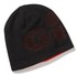 Bonnet En Tricot Réversible Gill - Noir / Orange Ht48