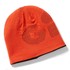 Bonnet En Tricot Réversible Gill - Noir / Orange Ht48