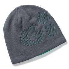 Bonnet En Tricot Réversible Gill - Gris / Turquoise Ht48