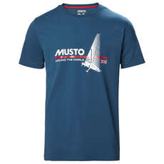 T-Shirt Musto Ocean Born - Deep Sea 82060 T-Shirt Musto Ocean Born - Deep Sea 82060