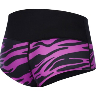 Mystic Womens Caro Reversible Boardshort - Noir / Rose 190563