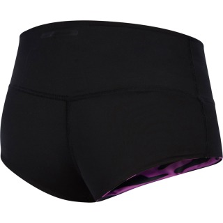 Mystic Womens Caro Reversible Boardshort - Noir / Rose 190563