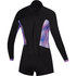 Mystic Womens Diva 2 / 2Mm B-Zip Longarm Shorty Combinaison - Noir / Violet 200072