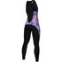 Combinaison De Plongée Mystic Femme Diva 2 / 2Mm Back-Zip Long John - Noir / Violet 200073