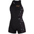 Mystic Womens Diva 2 / 2Mm Back-Zip Short John Combinaison - Noir 200074
