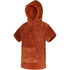 Poncho / Robe À Langer Mystic Teddy Enfants - Rouge Rouille 210136