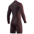 Combinaison Mystic Marshall 3/2 Gbs Longarm Shorty Frontzip - Merlot 210112