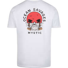 T-Shirt Mystic Sundownder - Blanc 210219
