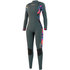 Combinaison Mystic Femmes Dazzled 5 / 3Mm Front Zip - Dark Leaf 210078