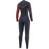 Combinaison Mystic Femmes Diva 4 / 3Mm Front Zip - Night Blue 210076