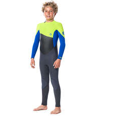 Combinaison Rip Curl Junior Omega 3 / 2Mm Back-Zip - Neon Lime Wsmytb Combinaison Rip Curl Junior Omega 3 / 2Mm Back-Zip - Neon Lime Wsmytb