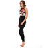 Rip Curl Femmes G-Bomb 1Mm Taille Haute Longue Jane - Noir / Rose