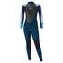 Combinaison Sola Kids Fire 4 / 3Mm Back Zip - Marine / Gris A1509