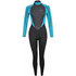 Combinaison Femme Typhoon Storm3 3 / 2Mm Backzip - Aqua 250885