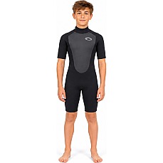 Combinaison De Plongée Shorty Typhoon Storm3 3 / 2Mm Pour Garçon - Noir / Graphite 250934