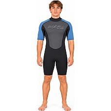 Combinaison Shorty Typhoon Swarm3 3 / 2Mm - Noir / Bleu Acier 250983