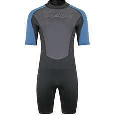 Combinaison Shorty Typhoon Swarm3 3 / 2Mm - Noir / Bleu Acier 250983