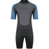 Combinaison Shorty Typhoon Swarm3 3 / 2Mm - Noir / Bleu Acier 250983