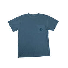 T-Shirt À Poche Marque Radar - Bleu T-Shirt À Poche Marque Radar - Bleu