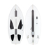 Surfer Hybride Ronix Flyweight Pro M50 - Blanc / Carbone