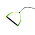 Ronix Suprem Dyneema Bar Lock Handle With Hide Grip - Vert / Noir