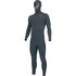 Combinaison D'hiver Alder Evo Fire Hooded 6/4Mm Chest-Zip - Noir - Ww21Meh