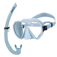 Ensemble Masque Et Tuba Beuchat Maxlux S - Bleu Clair