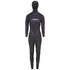 Beuchat Womens C-Zip Hood 8Mm Combinaison De Plongée B-61871
