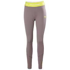 Pantalon Thermique Helly Hansen Femme Lifa Active Graphic Crew - Gris Moineau 49394