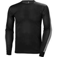 Haut Couche De Base Thermique Helly Hansen Lifa Stripe - Noir 48800
