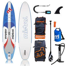 Ensemble De Paddle Gonflable Mistral Adventure Dsfl 10'6 Ml121001106