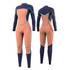 Mystic Womens Jayde 5/4Mm Chest-Zip Fullsuit Combinaison - Gris 220016