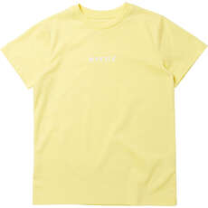Mystic Womens Brand Tee - Jaune Pastel 220352