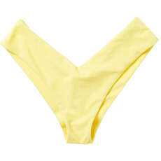 Bas De Bikini Femme Mystic Lana - Jaune Pastel