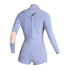Combinaison De Plongée Mystic Femmes Lunar 2/2Mm Back-Zip Longarm Shorty - Lilas Pastel