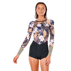 Rip Curl Combinaison Femme G-Bomb 1Mm Ls Boyleg Spring - Noir/or 114Wsp Rip Curl Combinaison Femme G-Bomb 1Mm Ls Boyleg Spring - Noir/or 114Wsp