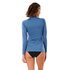 Rip Curl Femmes Golden Rays Ls Uv Rash Top - Bleu Moyen - Wly3Fw
