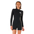 Rip Curl Combinaison Femme Dawn Patrol 2/2Mm Ls Printemps - Noir Wsp7Gw