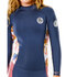 Combinaison Rip Curl Junior Dawn Patrol 5/3Mm Back-Zip - Slate Rose Wsmycs