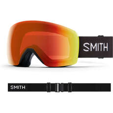 Smith Skyline Snow Goggles - Noir / Chromapop Red Mirror Smith Skyline Snow Goggles - Noir / Chromapop Red Mirror