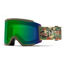 Smith Squad Xl Snow Goggles - Geo Camo / Chromapop Green Mirror Smith Squad Xl Snow Goggles - Geo Camo / Chromapop Green Mirror